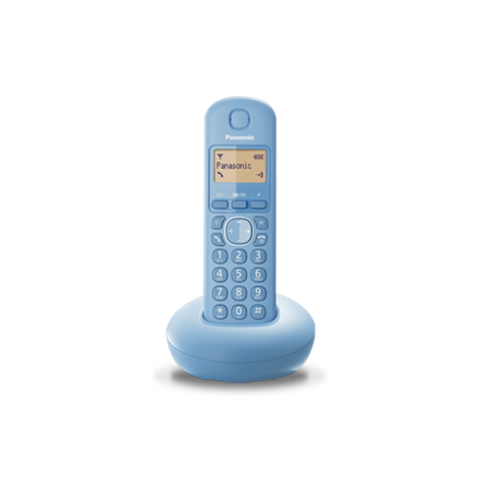 Panasonic Cordless KX-TGB210FXF Light blue, Built-in display, Caller ID, Phonebook capacity 50 entries