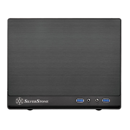 SilverStone Sugo 13Q USB 3.0 x2, Mic x1, Spk x1, Black, ITX, Power supply included No