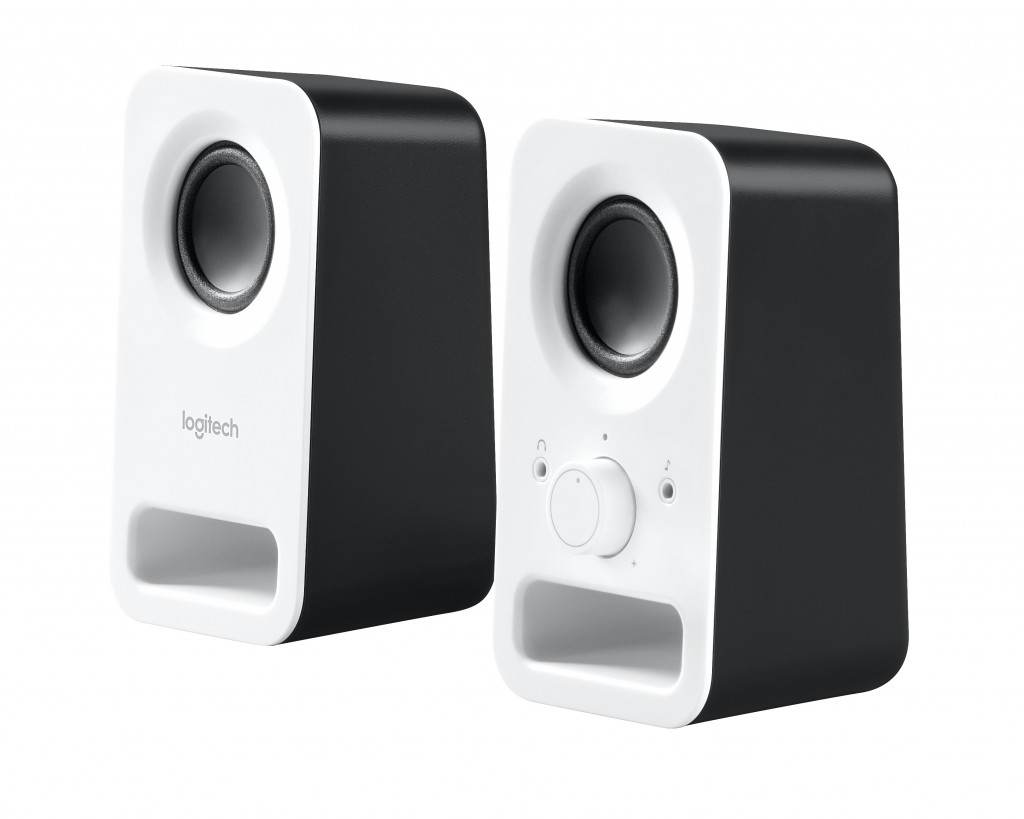 LOGI Z150 PC Speakers Snow White