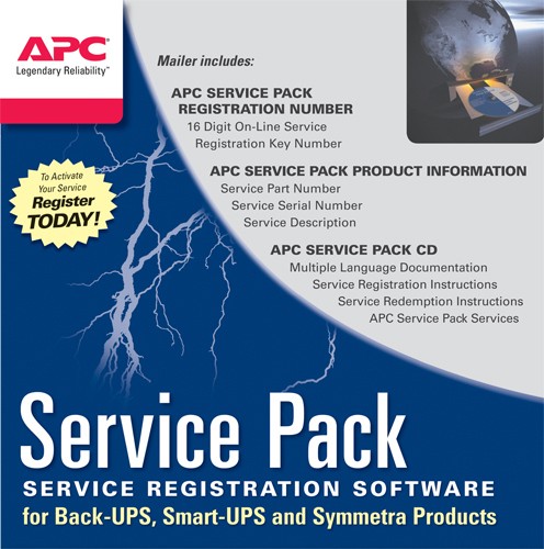 APC Service Pack 3 Year Extended Warranty 3 aasta(t)