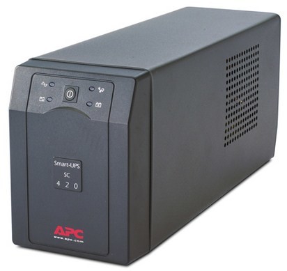 APC Smart-UPS puhvertoiteallikas (UPS) Liini-interaktiivne 0,42 kVA 260 W 4 vahelduvvoolu kontakt