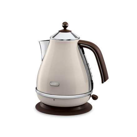 Delonghi | KBOV 2001.BG | Standard kettle | 2000 W | 1.7 L | Stainless steel | 360° rotational base | Beige