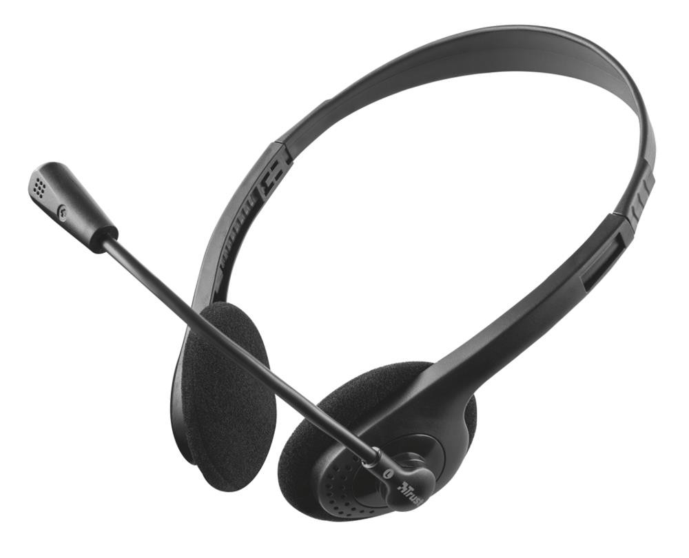 Trust 21665 kõrvaklapid ja peakomplekt Kõrvaklapp Juhtmega ühendatud Kõrvasisene Kõned/muusika Must