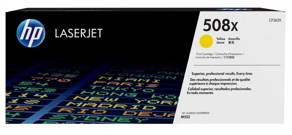 HP 508X Tonercartridge yellow