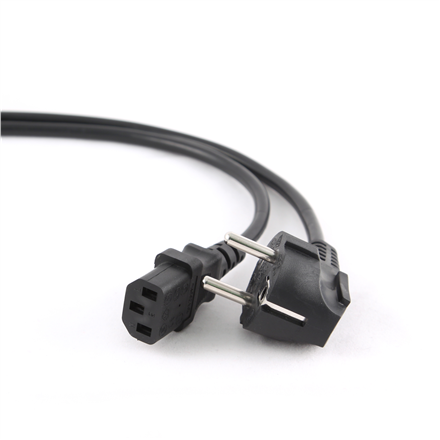 Cablexpert | PC-186-VDE-3M Power cord (C13), VDE approved, 3 m | Black