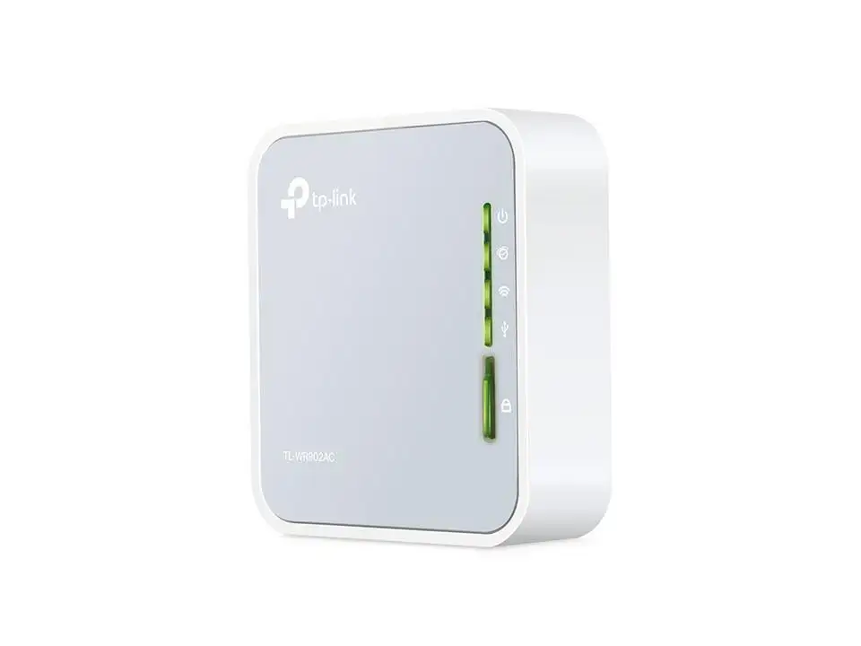 TP-Link TL-WR902AC juhtmevaba ruuter Kiire Ethernet Kaks sagedusala (2,4 GHz / 5 GHz) 4G Valge