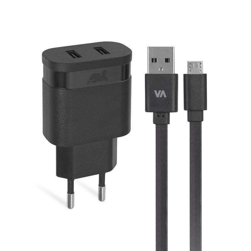 MOBILE CHARGER WALL/BLACK VA4122 BD1 RIVACASE