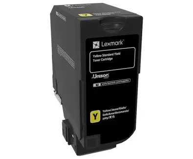 Lexmark Standard Yield Toner Cartridge | Cartridge | Yellow