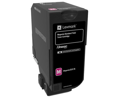 Lexmark CS720 Magenta Standard Yield Toner Cartridge | Lexmark Cartridge | Magenta