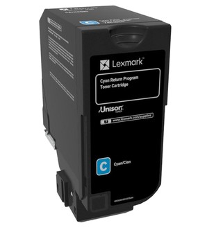 Lexmark Lexmark High Capacity Cyan Return Programme 84C2HC0 Toner Cartridge Cyan