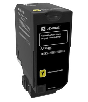 Lexmark Genuine High Capacity Yellow Return Programme 84C2HY0 Toner Cartridge | Lexmark Yellow