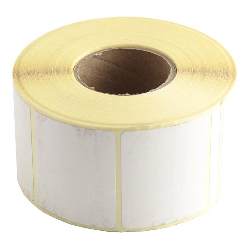 Termoetiketid rullis 49x40mm, valge