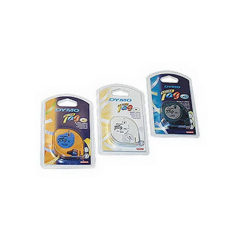 Markeerimislint Dymo LetraTag 12mm x 4m valge plast