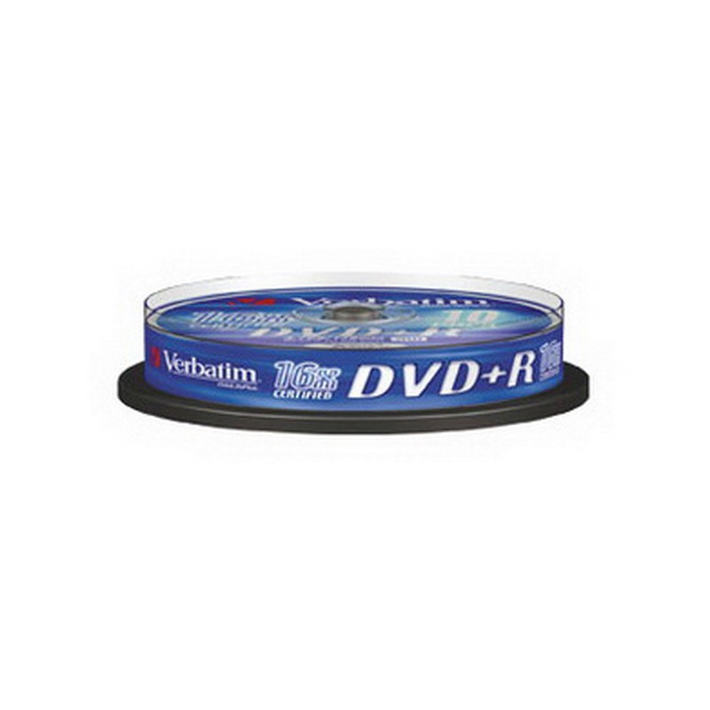 DVD+R Verbatim 4,7GB/16x Matt Silver 10-ne torn