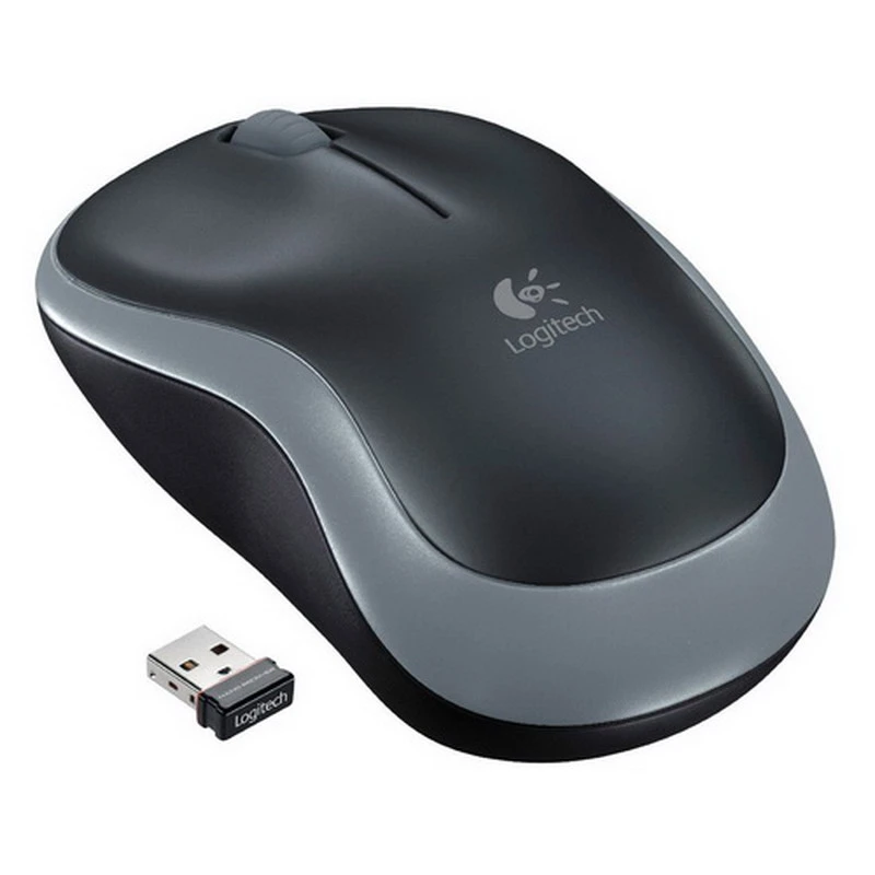 Arvutihiir LOGITECH M185 Cordless Optical, grey/black
