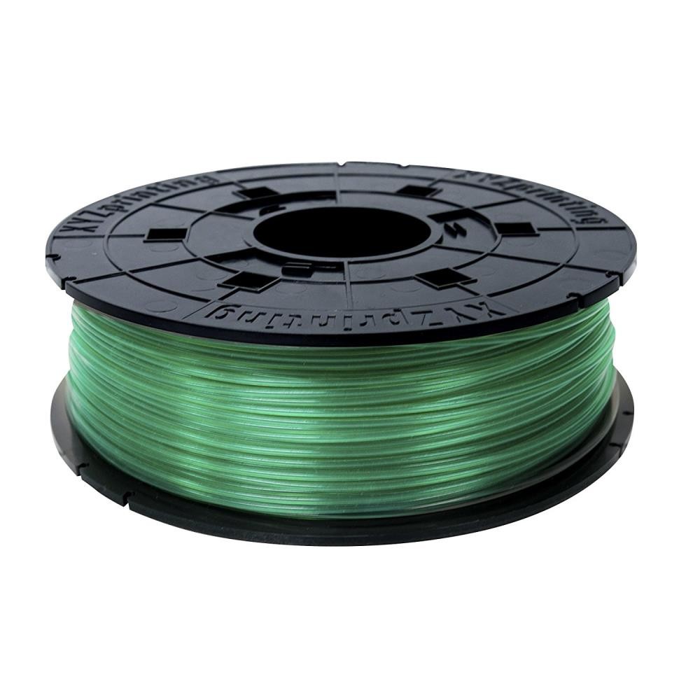 XYZprinting RFPLBXEU04A materjal 3D-printimiseks Polülaktiid (PLA) Roheline, Läbipaistev 600 g
