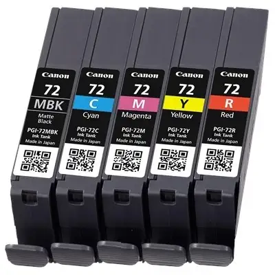 Canon 6402B009 tindikassett 5 tk Originaal Standard Yield Tsüaan, Magenta, Matt must, Punane, Kollane