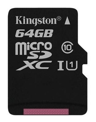 MEMORY MICRO SDXC 64GB UHS-I/SDC10G2/64GBSP KINGSTON