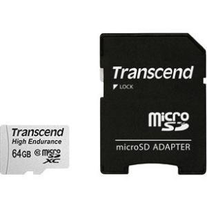MEMORY MICRO SDXC 64GB W/ADAPT/C10 TS64GUSDXC10V TRANSCEND