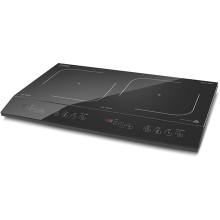 Caso | Free standing table hob | 02231 | Number of burners/cooking zones 2 | Sensor touch control | Black | Induction