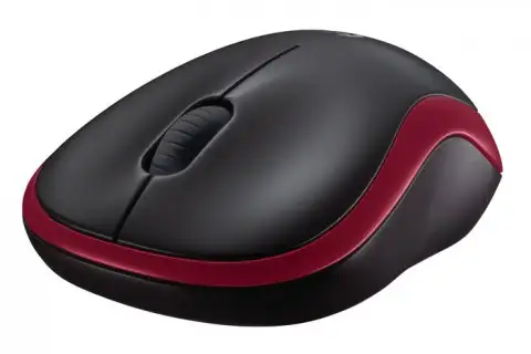 LOGI M185 Wireless Mouse RED EER2