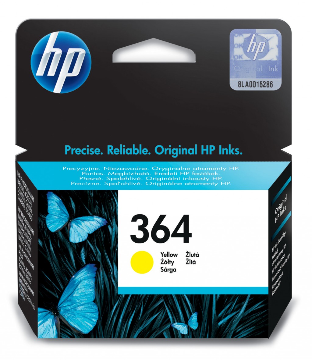 HP 364 ink yellow Vivera blister