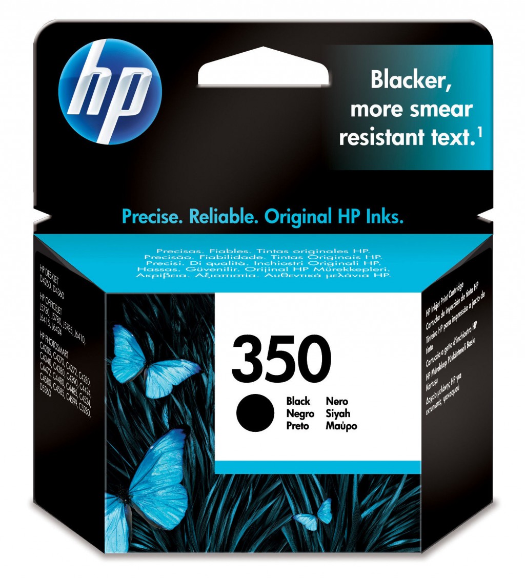 HP 350 Ink black Vivera (NL)
