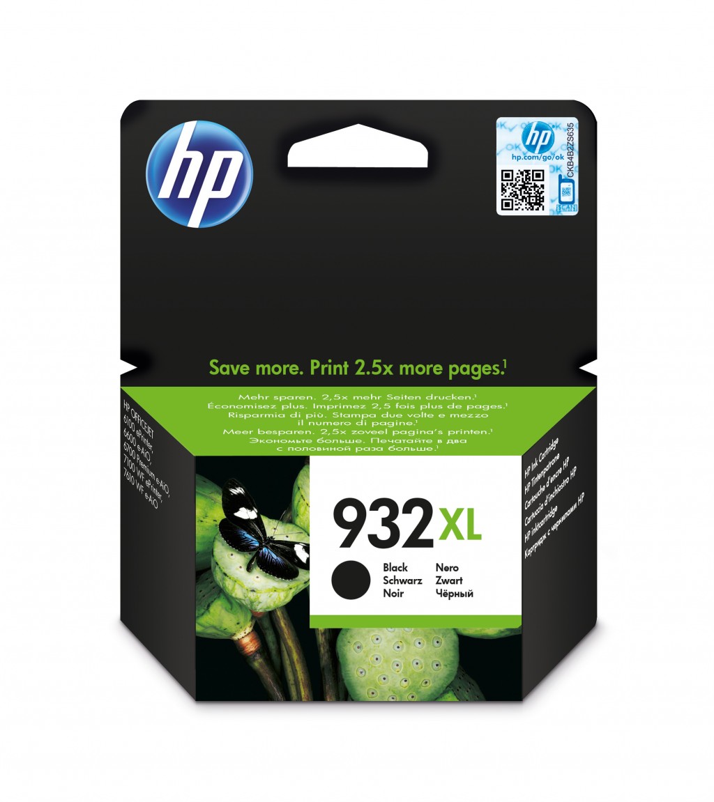 HP 932XL ink black Officejet 6700