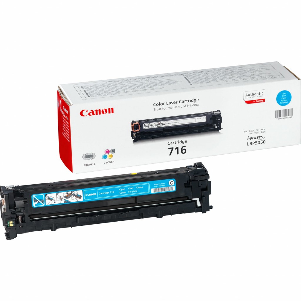 Canon 716 Cyan toonerikassett 1 tk Originaal Tsüaan