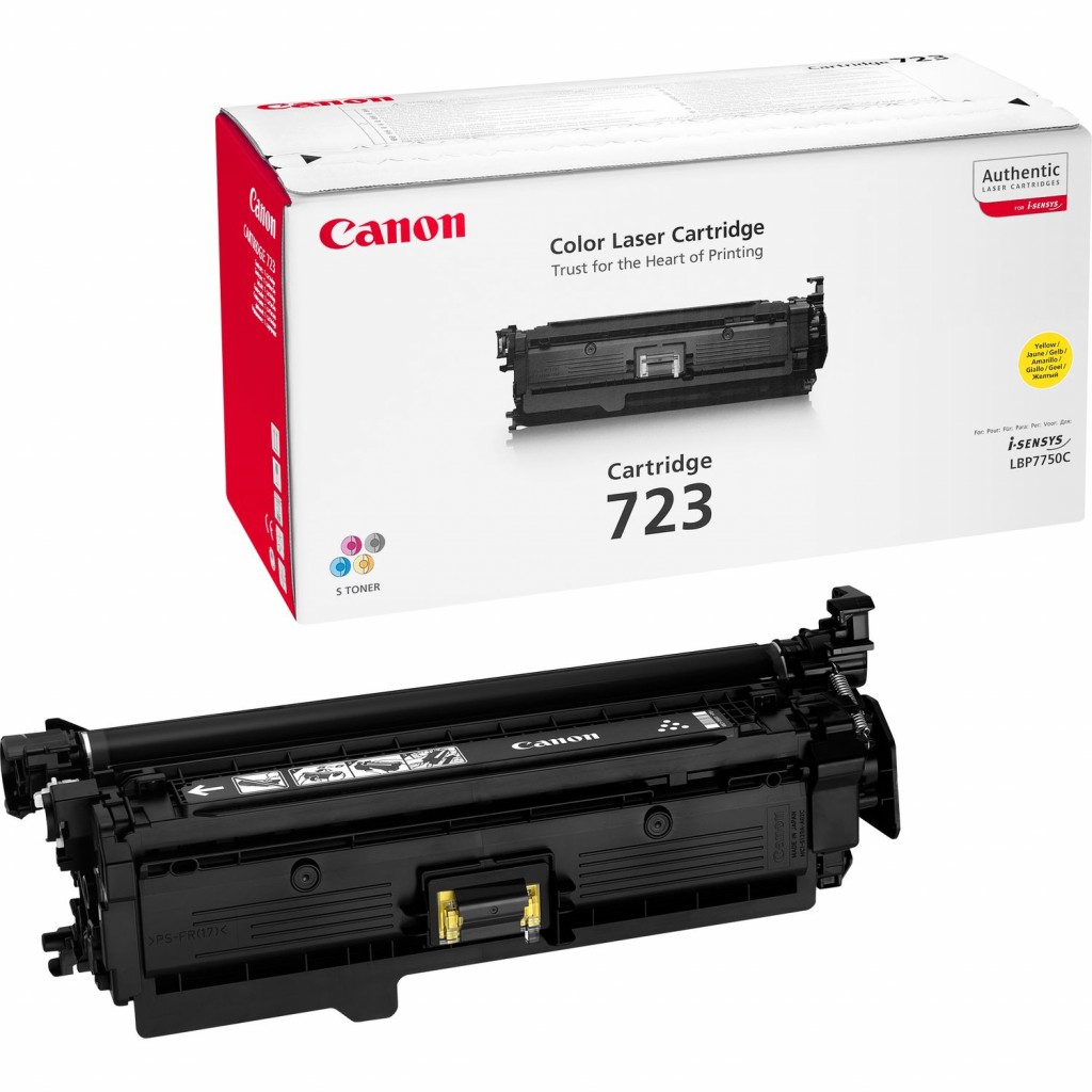 Canon 723Y toonerikassett 1 tk Originaal Kollane