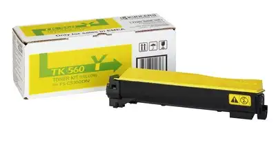 KYOCERA TK-560Y toonerikassett 1 tk Originaal Kollane