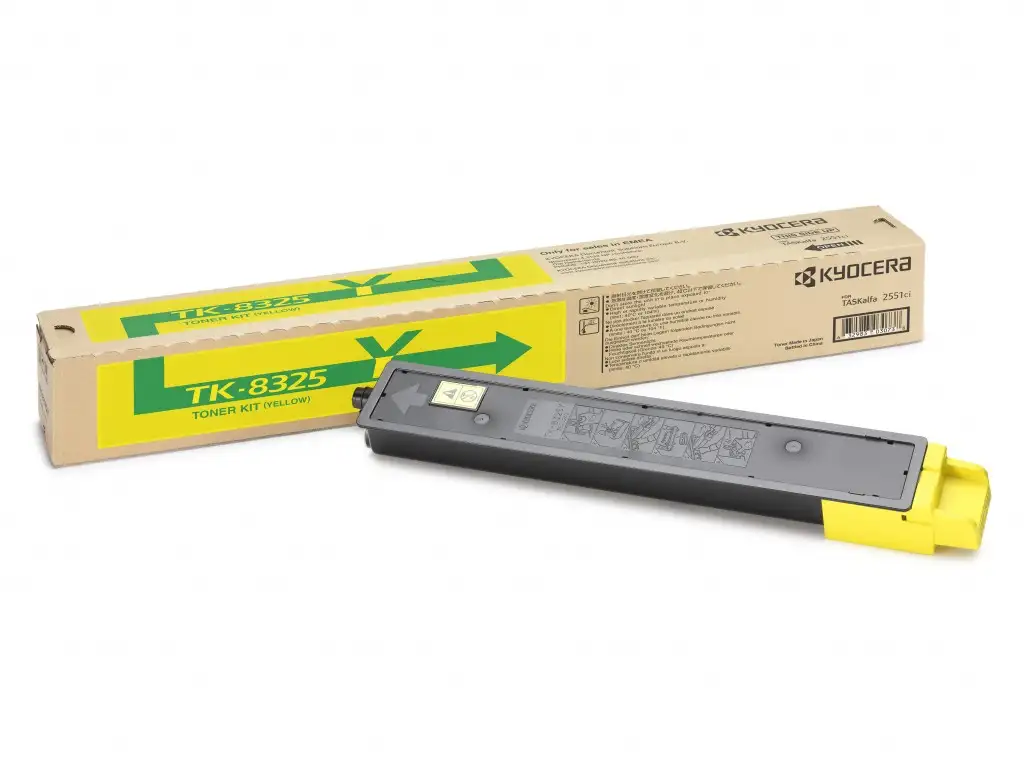 KYOCERA TK-8325Y toonerikassett 1 tk Originaal Kollane