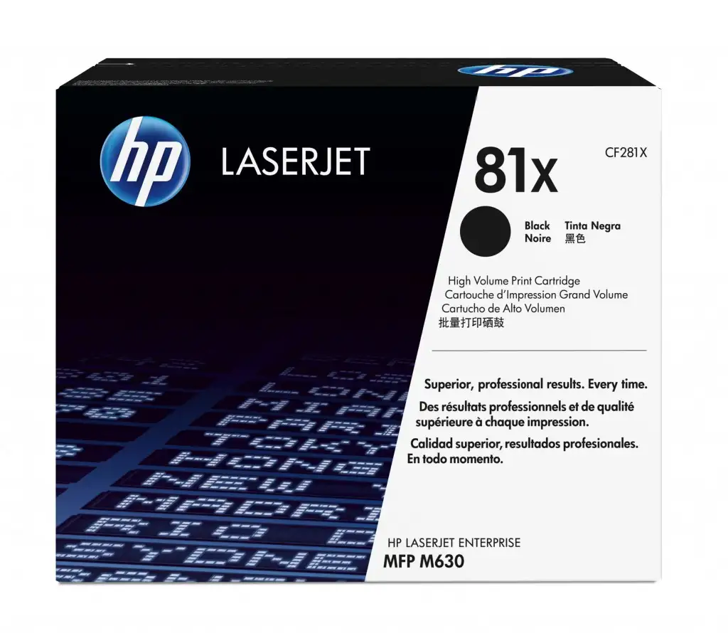 HP 81X High Yield Black Toner LJ Enterpr