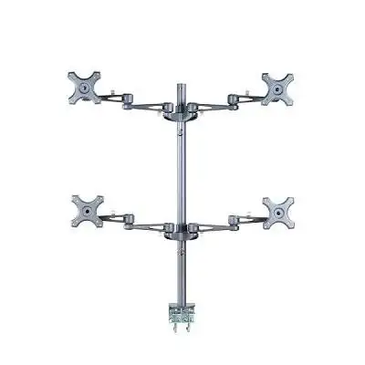 Neomounts FPMA-D935D4 monitori kinnitus ja alus 68,6 cm (27") Laud Hõbe