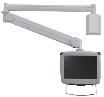Neomounts FPMA-HAW100 monitori kinnitus ja alus 61 cm (24") Sein Valge