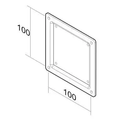 Neomounts FPMA-VESA100 monitori kinnituse tarvik