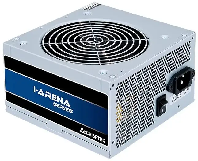 Chieftec GPB-500S toiteallika komponent 500 W 20+4 pin ATX PS/2 Hõbe