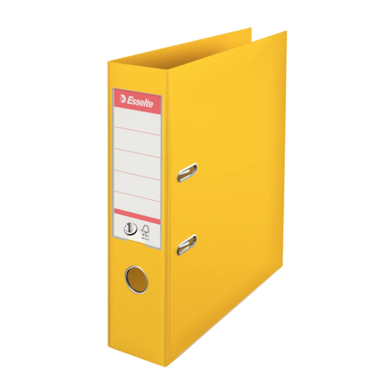 Registraator Esselte No1 Power PP A4  75mm kollane