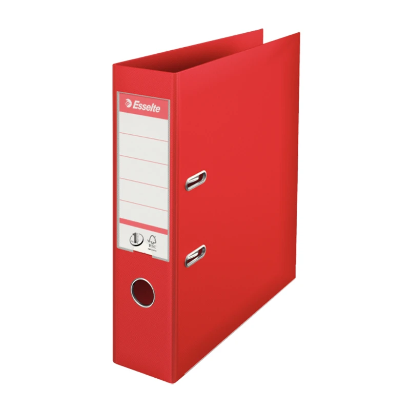 Registraator Esselte No1 Power PP A4 75mm punane