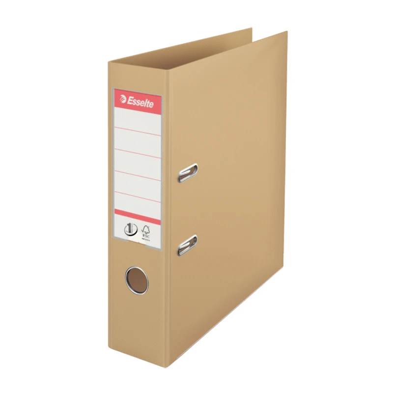 Registraator Esselte No1 Power Naturelle A4 75mm, liiva värvi
