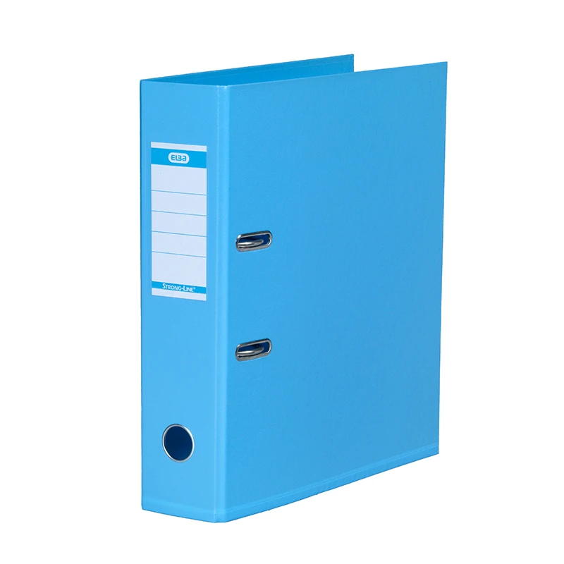 Registraator ELBA Strong-Line A4 80mm PP tugevdusribaga, helesinine