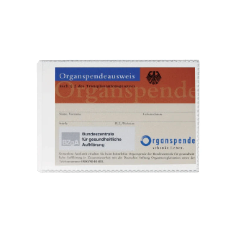 Dokumenditasku Durable A7, 74x105mm, läbipaistev (kogus 2 tükki)