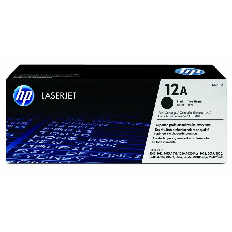 Tooner HP nr 12A (Q2612A), must, 2000 lk.