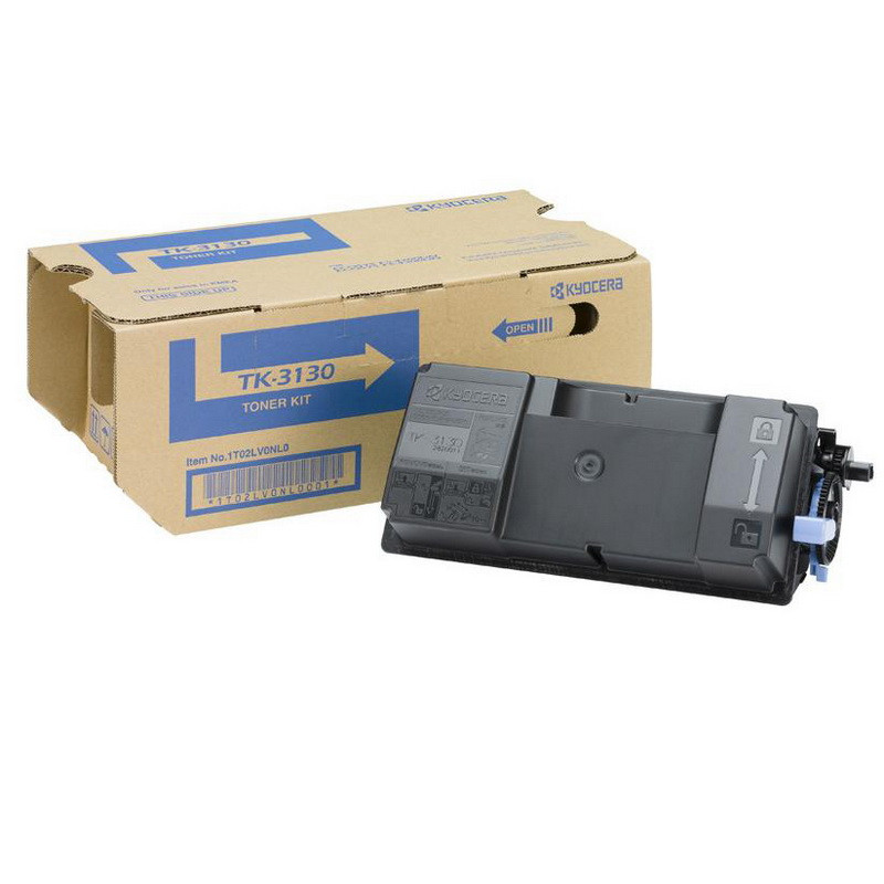 Tooner Kyocera TK-3130 (1T02LV0NL0), must toonerikassett laserprinteritele, 25000 lk.