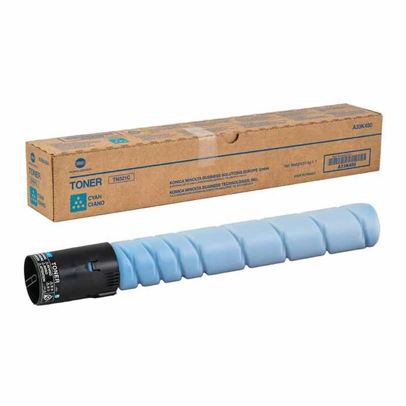 Tooner Konica-Minolta TN-321 (A33K450), tsüaan 25000 lk.
