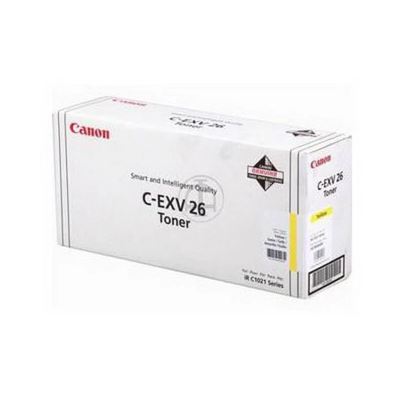 Tooner Canon C-EXV 26 (1657B006 / 1657B011), kollane, 6000 lk.
