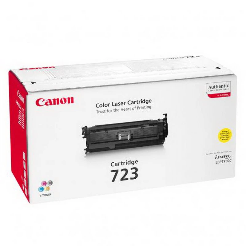 Tooner Canon 723Y, 8500 lehte, kollane