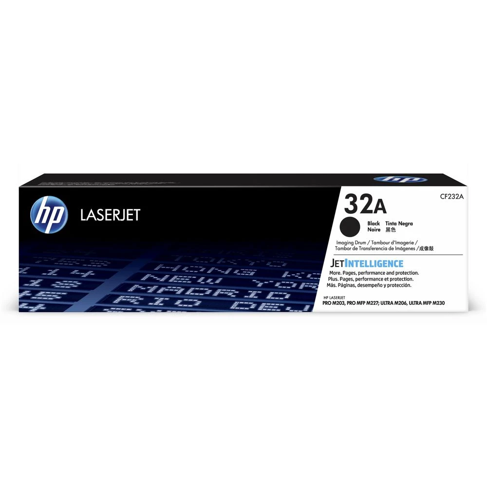 Trummel HP No.32A (CF232A), must, 23000 lehte