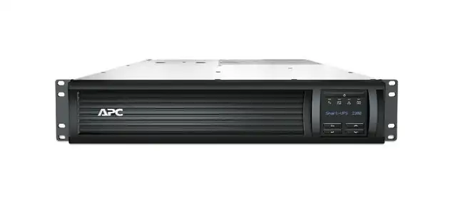 APC Smart-UPS 2200VA puhvertoiteallikas (UPS) Liini-interaktiivne 2,2 kVA 1980 W 9 vahelduvvoolu kontakt