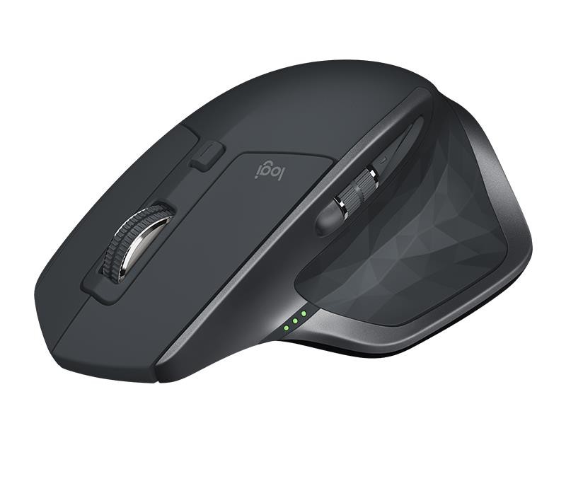 Logitech MX Master 2S Wireless Mouse hiir Parempoolne RF juhtmeta ühendus + Bluetooth Laser 1000 DPI